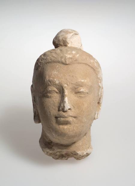 Small head of Buddha