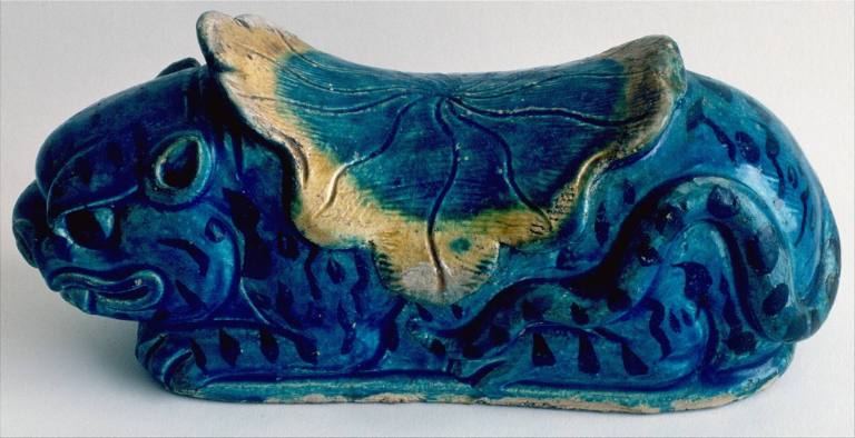 Pillow in the Form of a Reclining Tiger