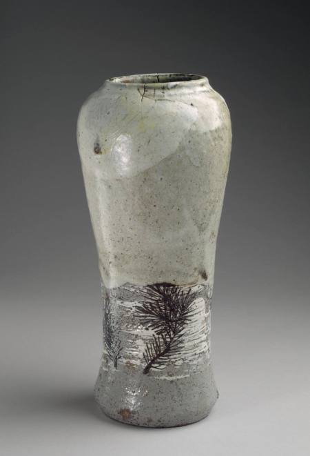 Large winter vase, Karatsu ware