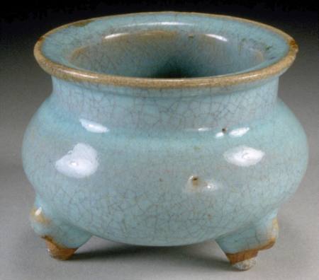 Incense burner, Jun ware