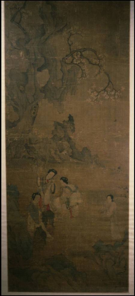 Ladies in a Rocky Garden
