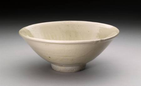 Deep conical bowl