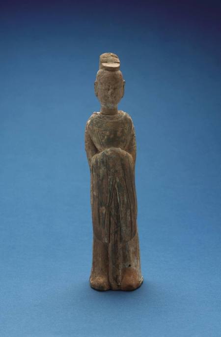 Tomb figurine of a standing attendant official