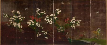 Chrysanthemums and the seven grasses of autumn