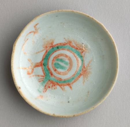 Sauce dish, Bencharong ware