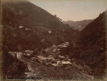 View of Tonosawa, Hakone