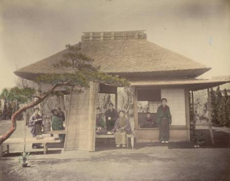 [A tea house]