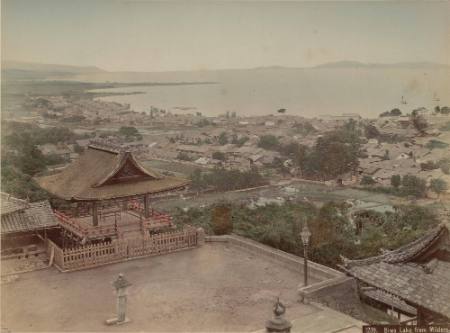 Biwa Lake from Miidera