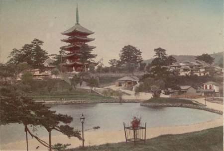 [Nara, pagoda near Sarusawa Park]