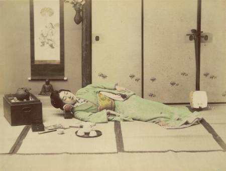 [Sleeping woman]