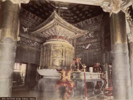 Interior Shiba Temple Tokio