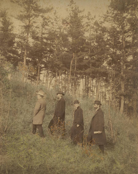 Porter B. Chase of Hartford Connecticut, and friends