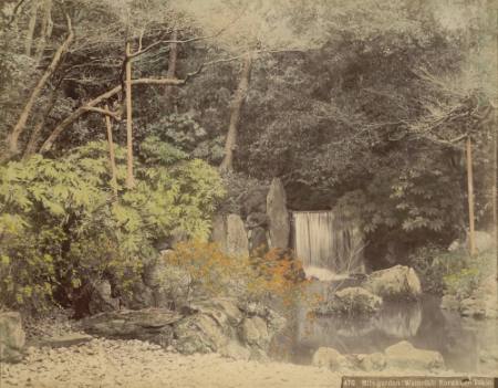 Mito garden (waterfall) Korackuen Tokio