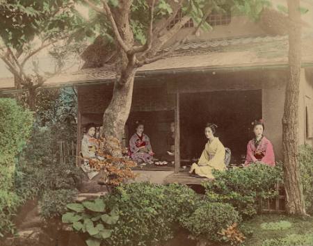 [Kyoto tea house]