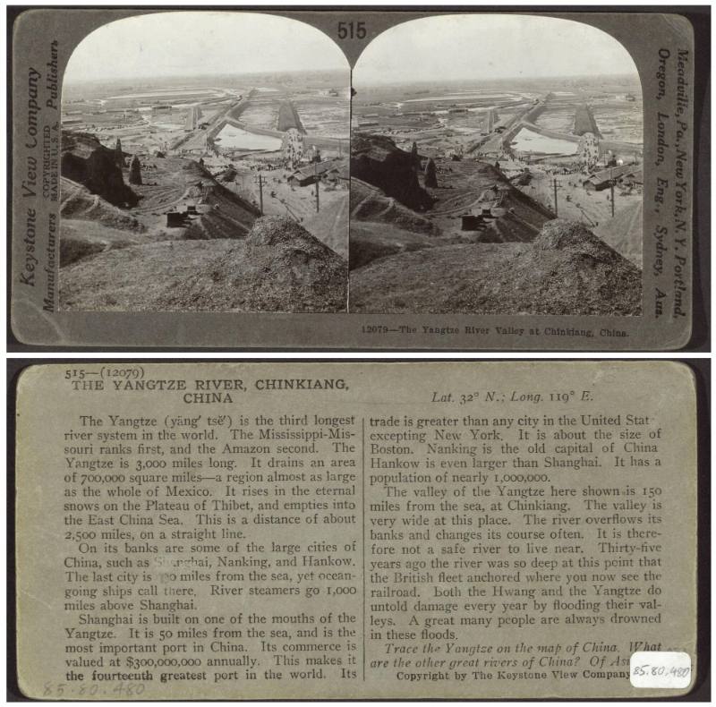 Yangtze River Valley at Chinkiang, China