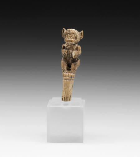 Jaguar effigy pin or stopper