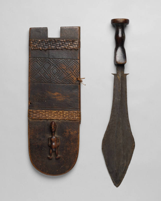 Display knife and scabbard