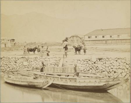 [Loading boats]