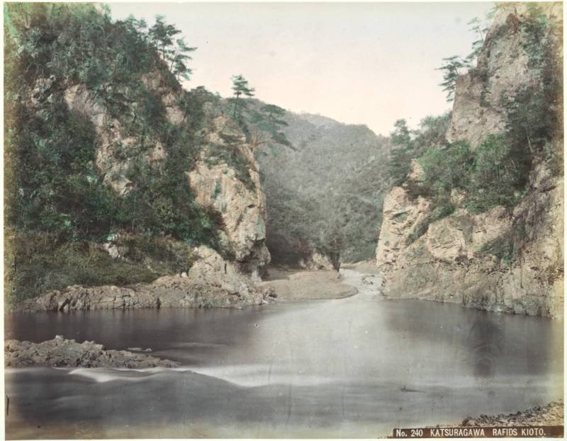 Katsuragawa rapids, Kioto