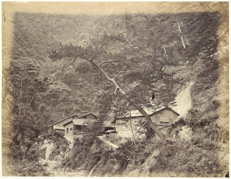 [Building on steep hillside]