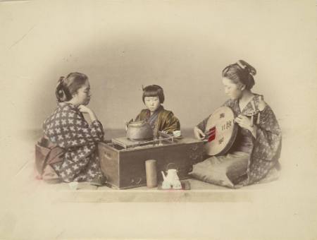 A Japanese tea party