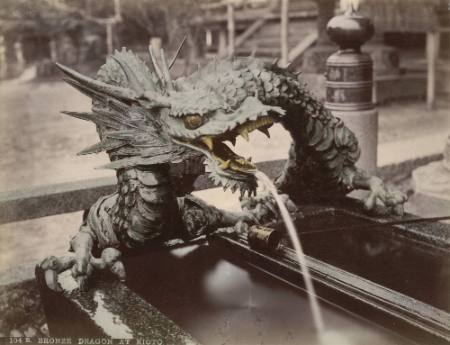 Bronze dragon at Kioto