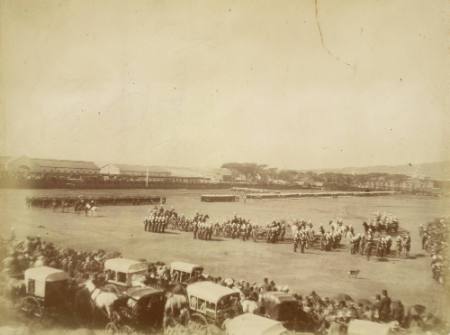 Parade ground, Cape-town review on The Queen's birthday