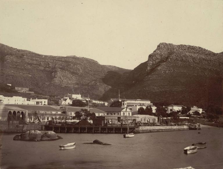 Another view of the same dockyard, [Simon's Bay]