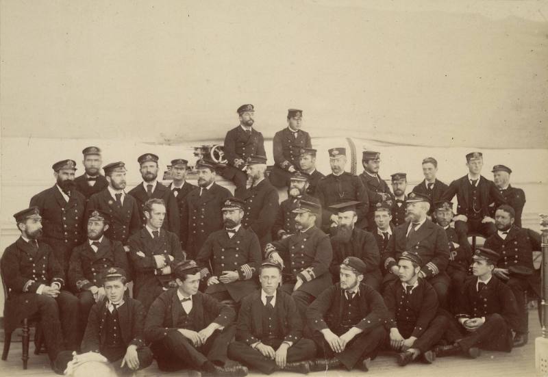 Officers of the H.M.S. Boadicea