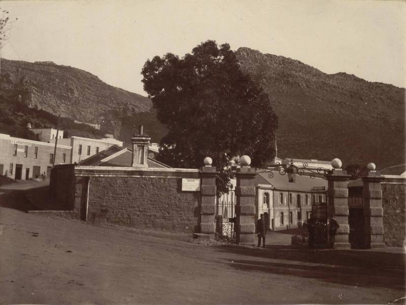 Simon's Bay entrance to dockyard