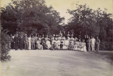 Garden party given by General & Mrs. Waters Tien-Tsin N.C.