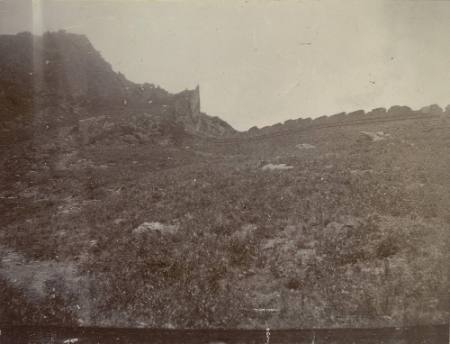 View of the Great Wall of China Shan-Hai-Kwan N.C.