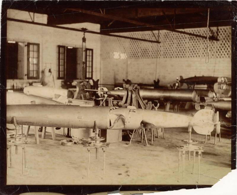 A damaged whitehead torpedo, Hong Kong