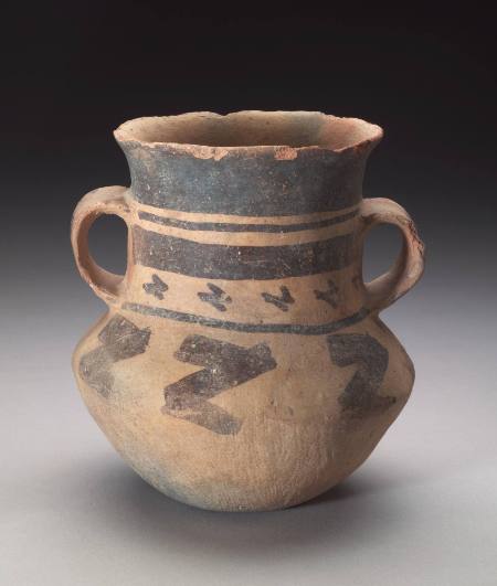 Painted pottery jar