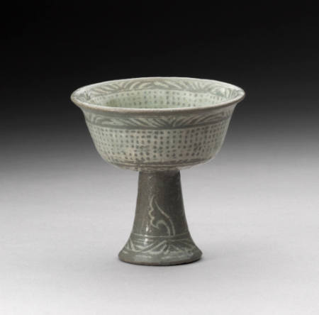 Stem cup, Punchong ware