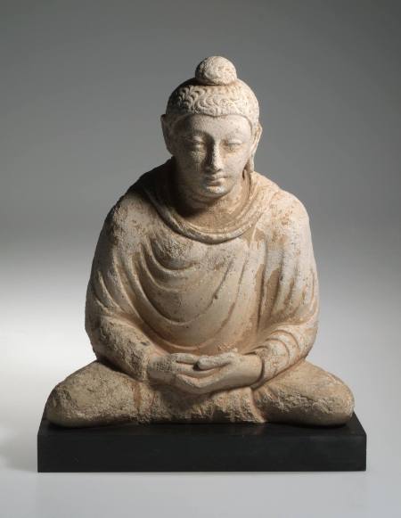 Seated figure of Buddha