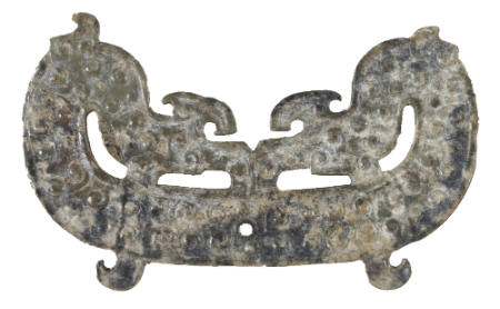 Pendant in shape of a double-headed dragon