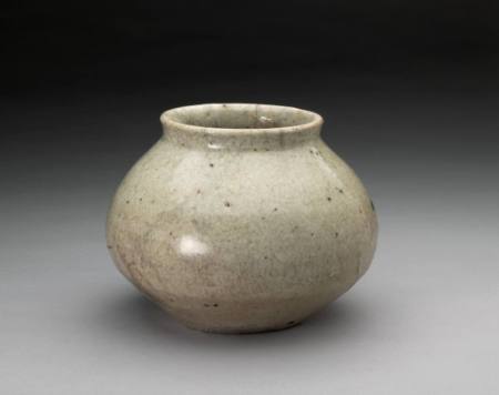Stoneware jar
