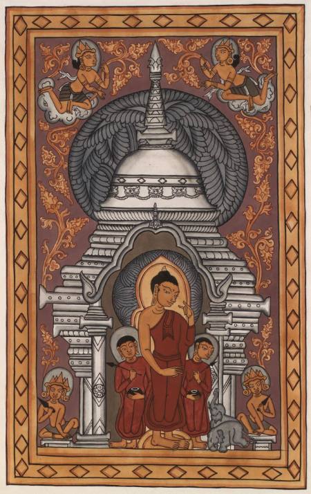 Buddha and Attendants