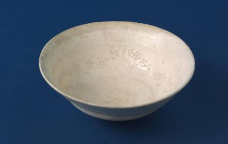 Bowl with design of plum blossoms, Ding ware