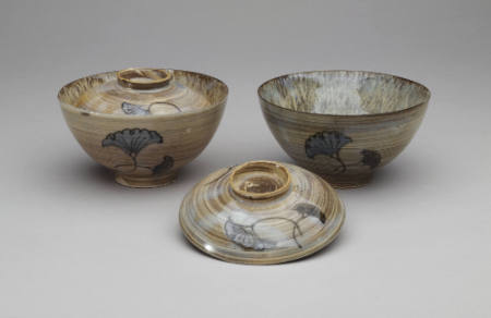 Pair of Covered Bowls