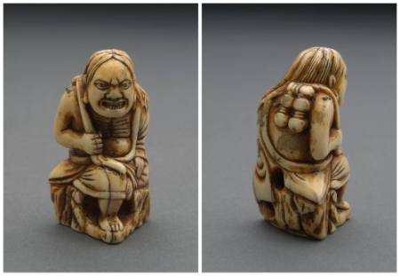 Sage seated on a rock