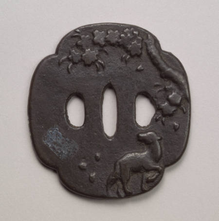 Quadrifoil Ken tsuba