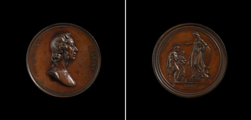 Washington Allston American Art-Union Medal, 1847
