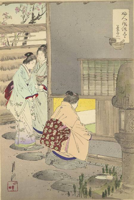 Tearoom (chashitsu) from the series An Assortment of Women’s Customs (Fujin Fuzoku zukushi)