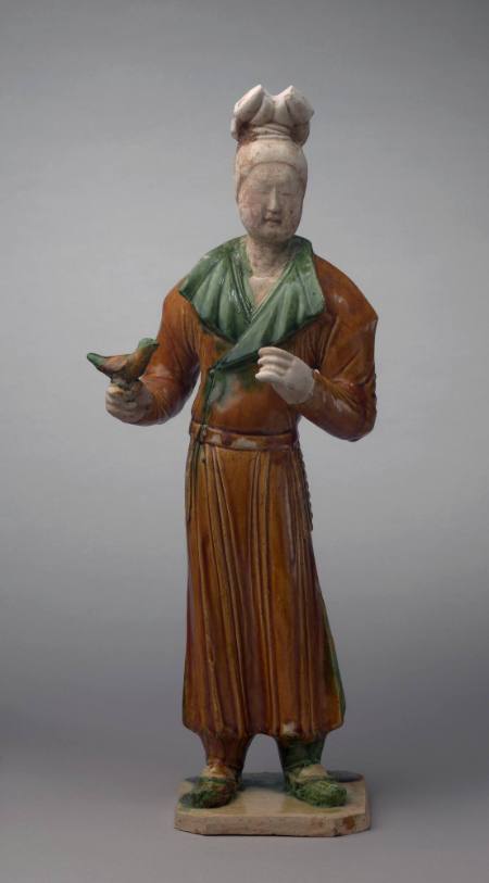 Falconer, Sancai ware