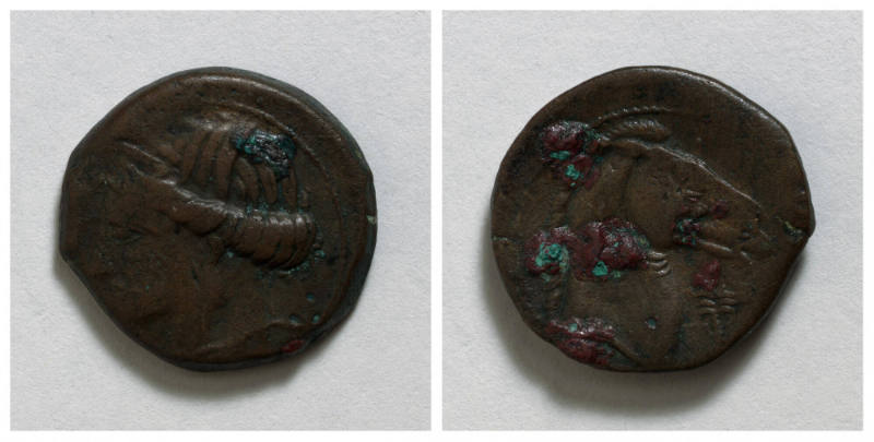 Tanit, Carthage bronze coin