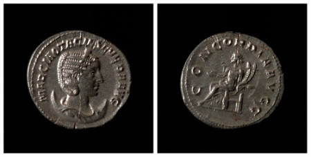 Otacilia Severa (Marcia Otacilia Severa, Wife of Philip I) silver coin