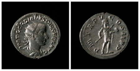Gordianus III (Marcus Antonius Gordianus) silver antoninianus (coin)
