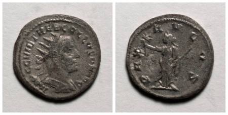 Trebonianus Gallus (Caius Vibius Trebonianus Gallus) silver antoninianus (coin)